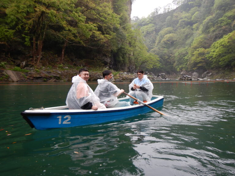 高千穂峡　ボート