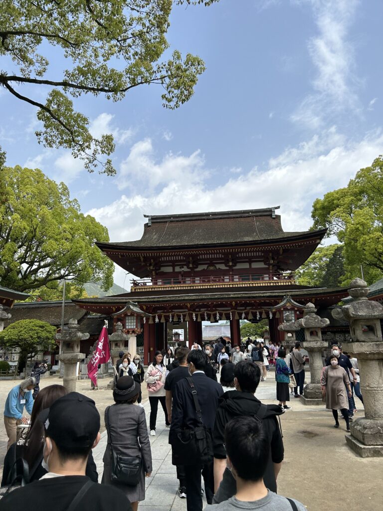 天満宮　門前