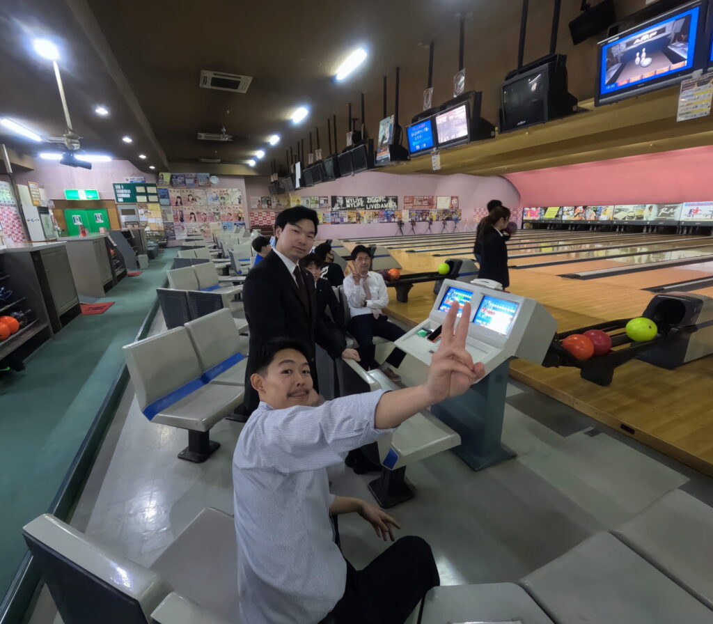 須貝(手前):大熊(中心):早坂(奥)